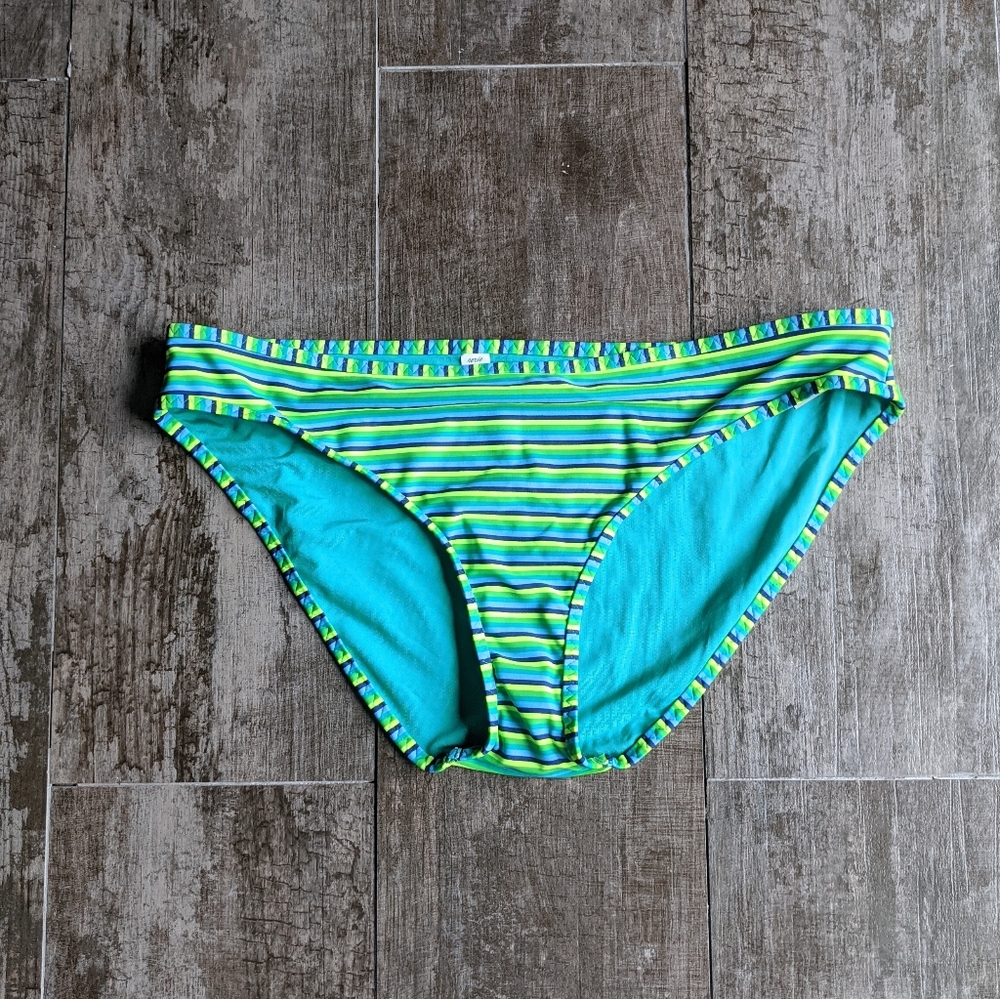 *NWOT AERIE Striped Bikini Bottom